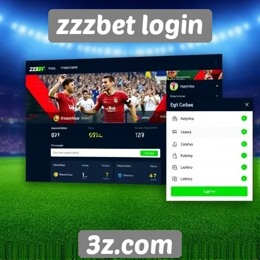 Análise da interface do site zzzbet login